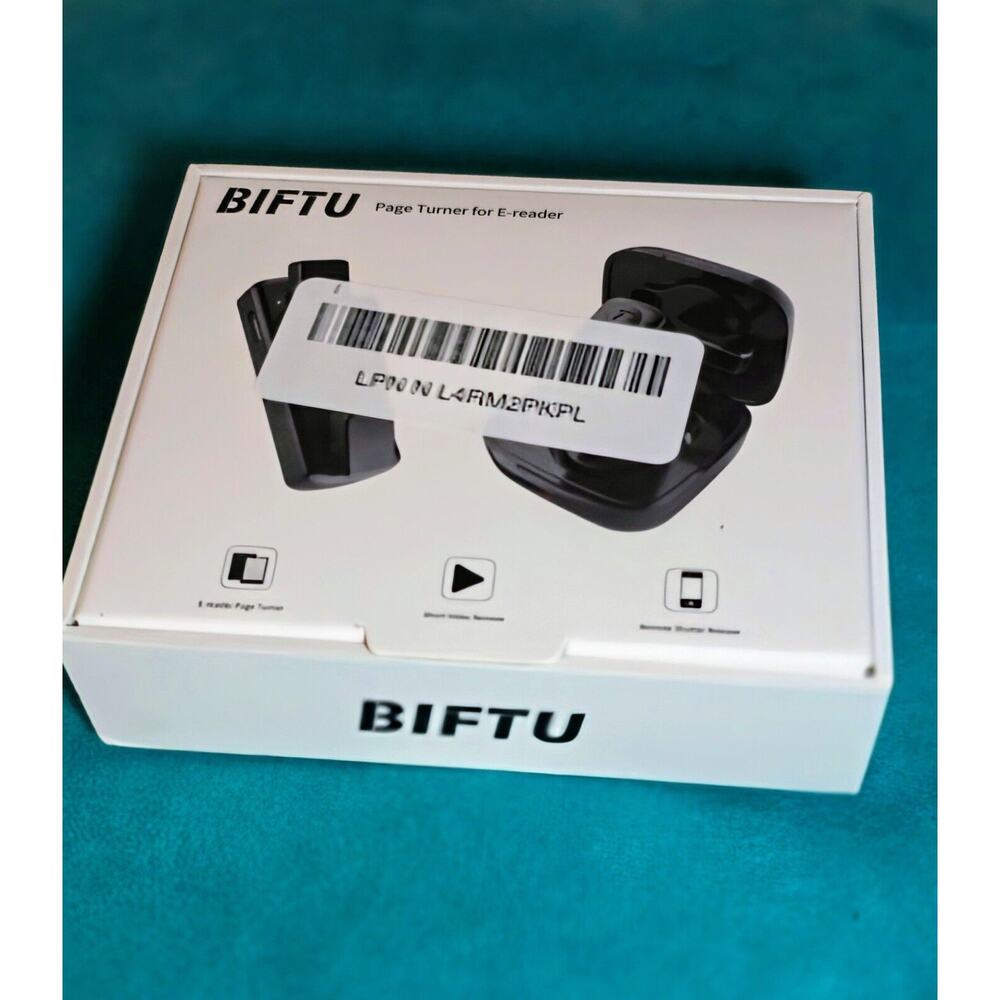 BIFTU Remote Scrolling Ring ePage Turner | iOS Android | Open Box Never Used - Picture 5 of 5